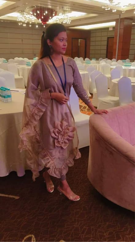 Graduation ceremony photo of Farheen