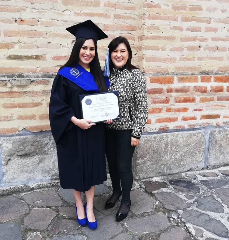 Graduation ceremony photo of Gricel