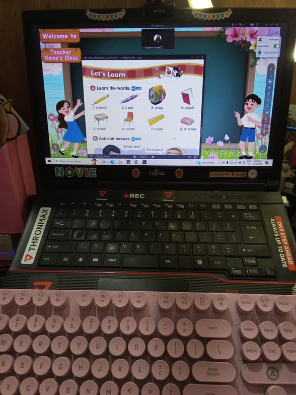 English learning materials by Novie Mae