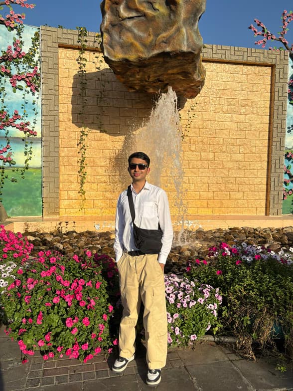 Travel snapshot of TATHAGAT GHANASHYAM during a trip