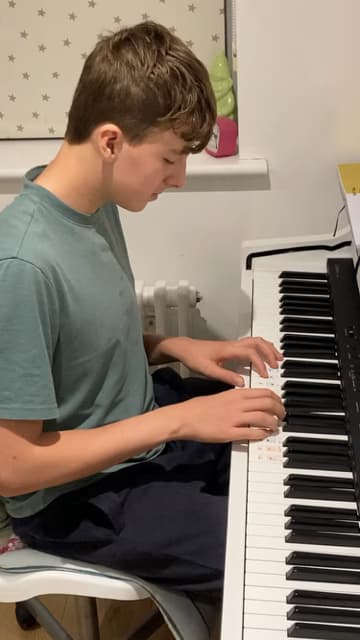 Emma conducting a lesson