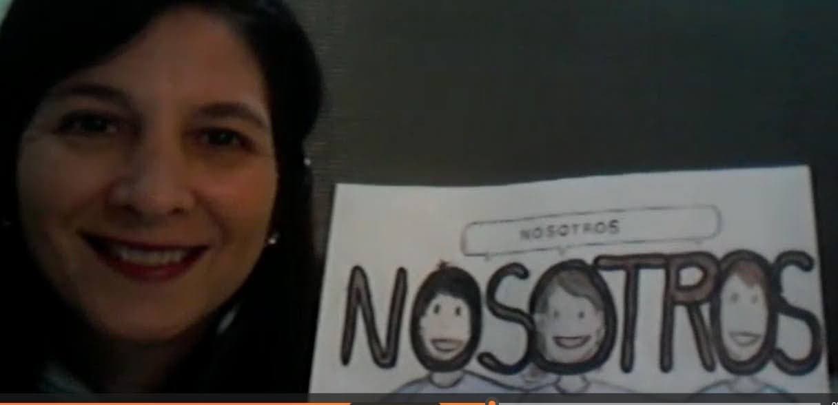 Veronica conducting a lesson