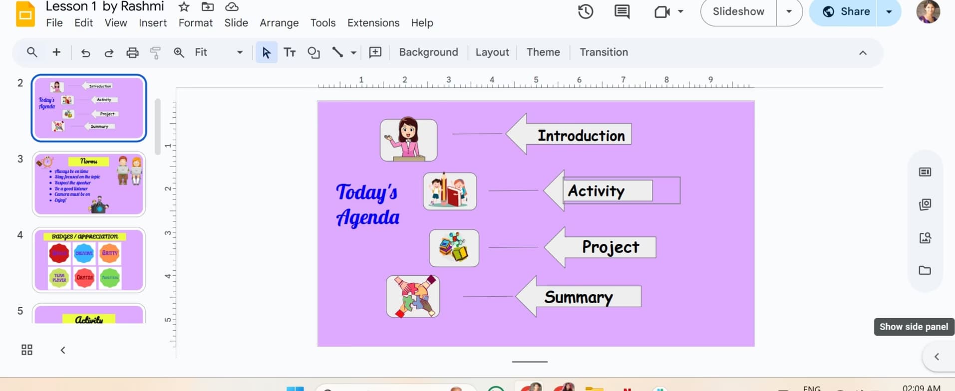 Mathematics learning materials by Rashmi