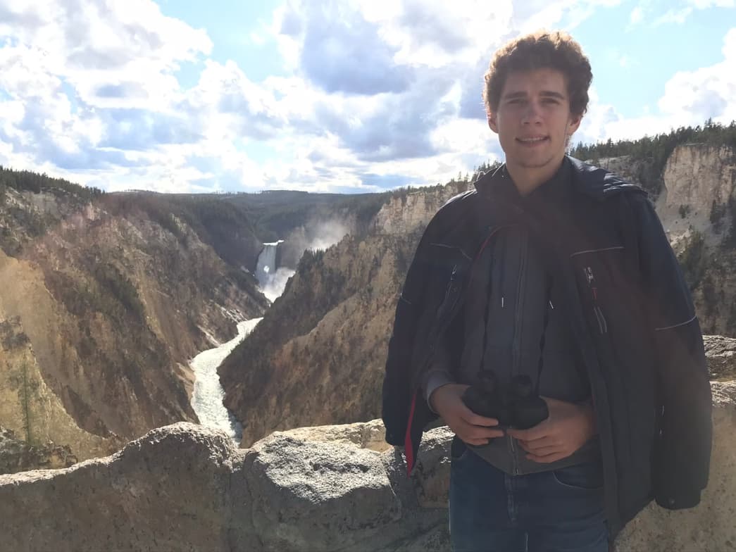 Pavloenjoying a hobby outside teaching