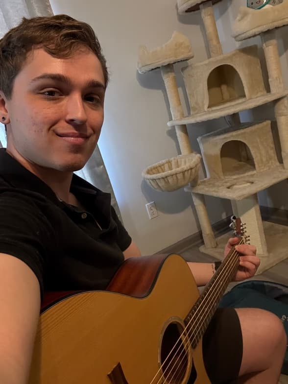 Jeremyenjoying a hobby outside teaching