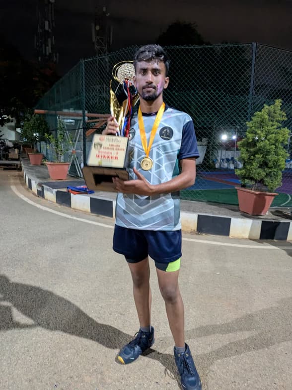 Durgeshenjoying a hobby outside teaching