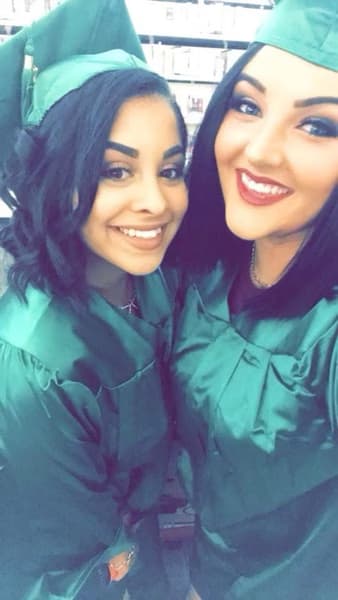 Graduation ceremony photo of Angel