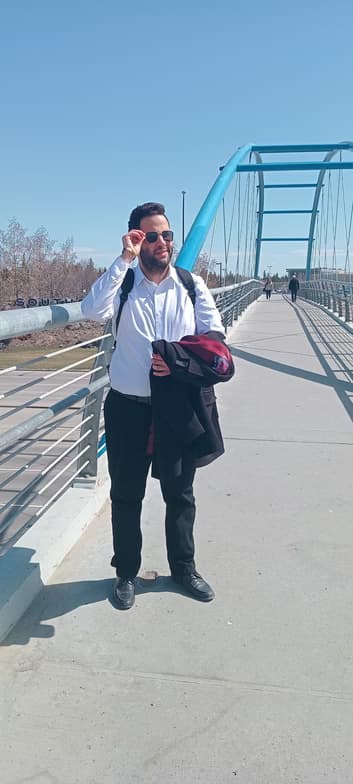 Travel snapshot of Saad during a trip