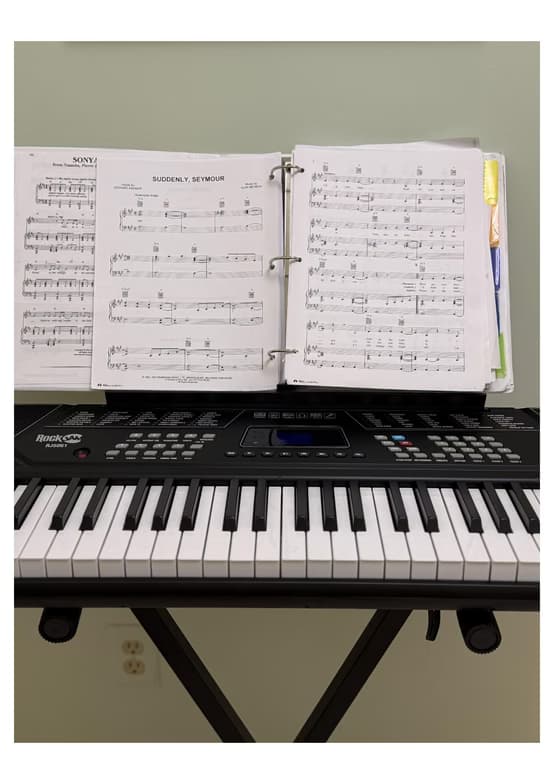 Singing learning materials by Anna