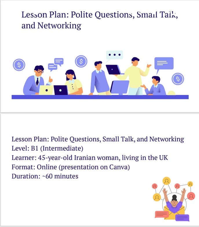 ESL learning materials by Syl