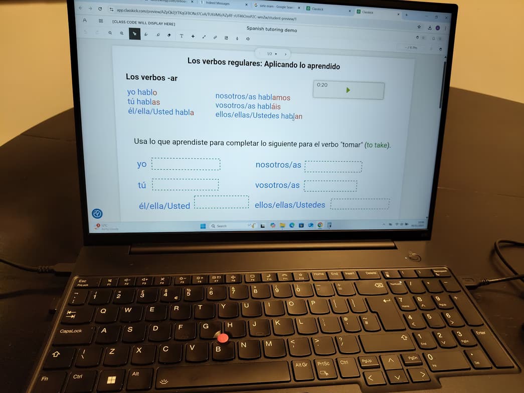 Spanish learning materials by Amanda