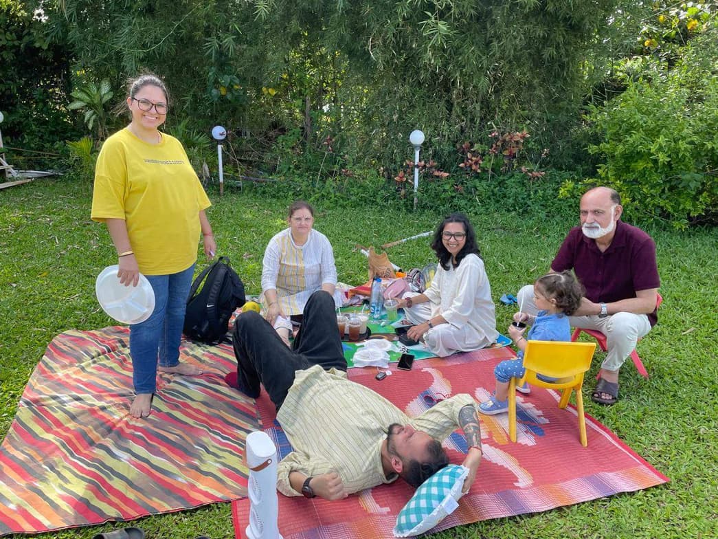 Travel snapshot of Priyanka during a trip