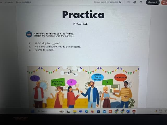 Spanish learning materials by Monica