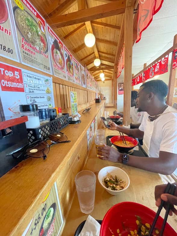 Travel snapshot of Ca Shunn during a trip