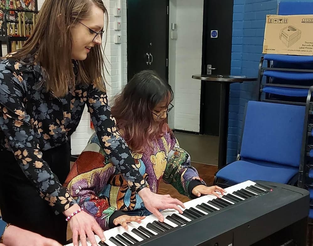 Piano learning materials by Rosie