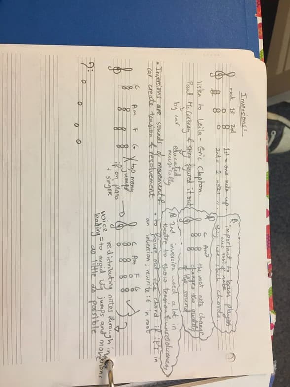 Singing learning materials by Forough