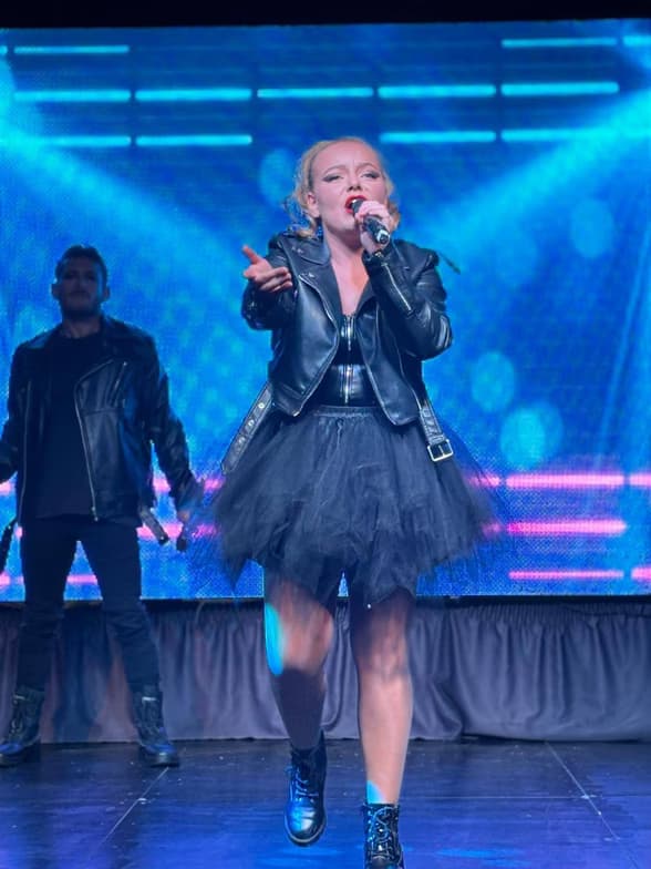 Angelicaenjoying a hobby outside teaching