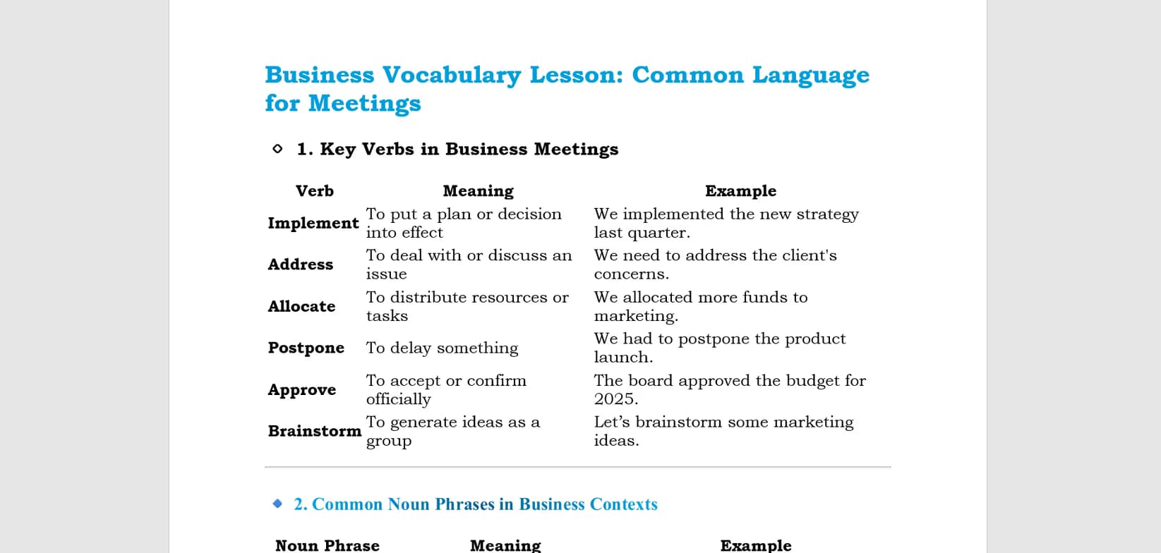 English learning materials by Sherman