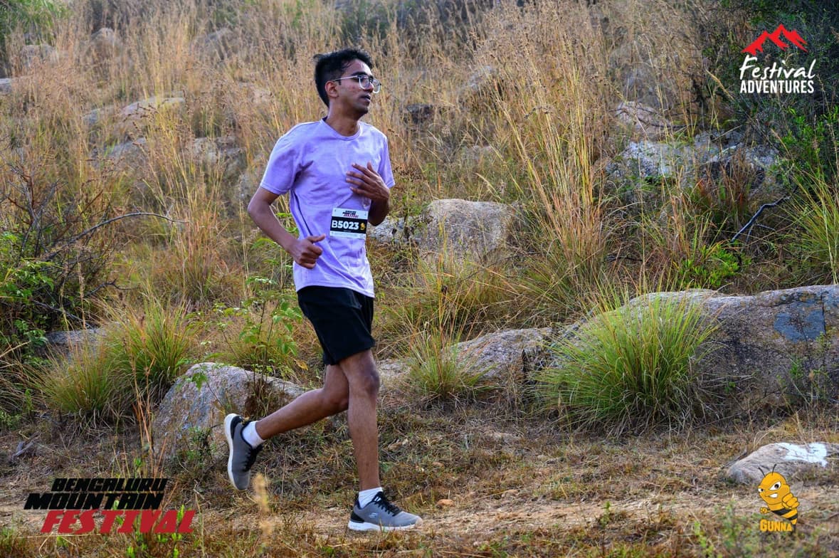 Akhand enjoying a hobby outside teaching