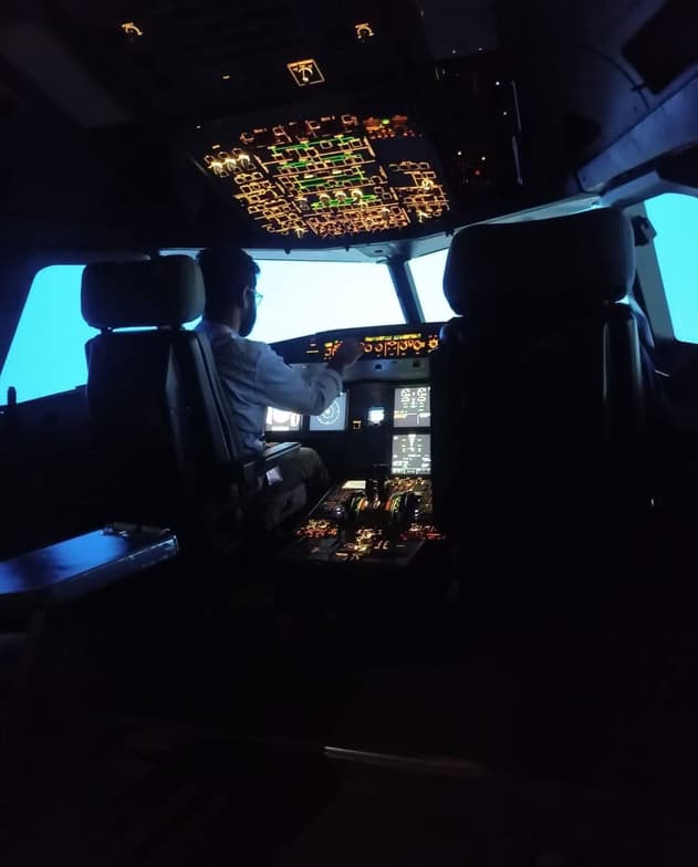 Chiranjibenjoying a hobby outside teaching