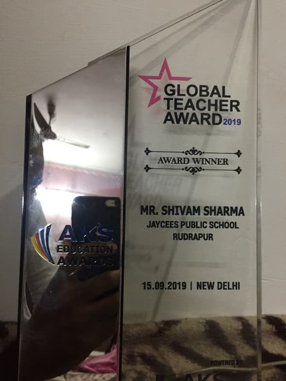 Graduation ceremony photo of SHIVAM