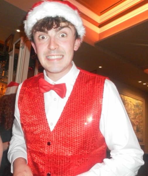 Eoin enjoying a hobby outside teaching