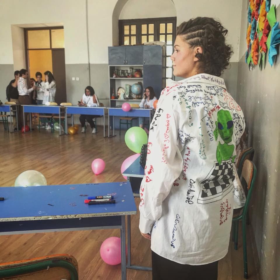 Mariami graduated from Tbilisi State University