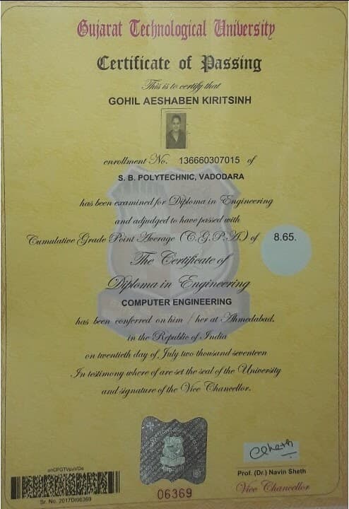 Aesha graduated from St. Clair College