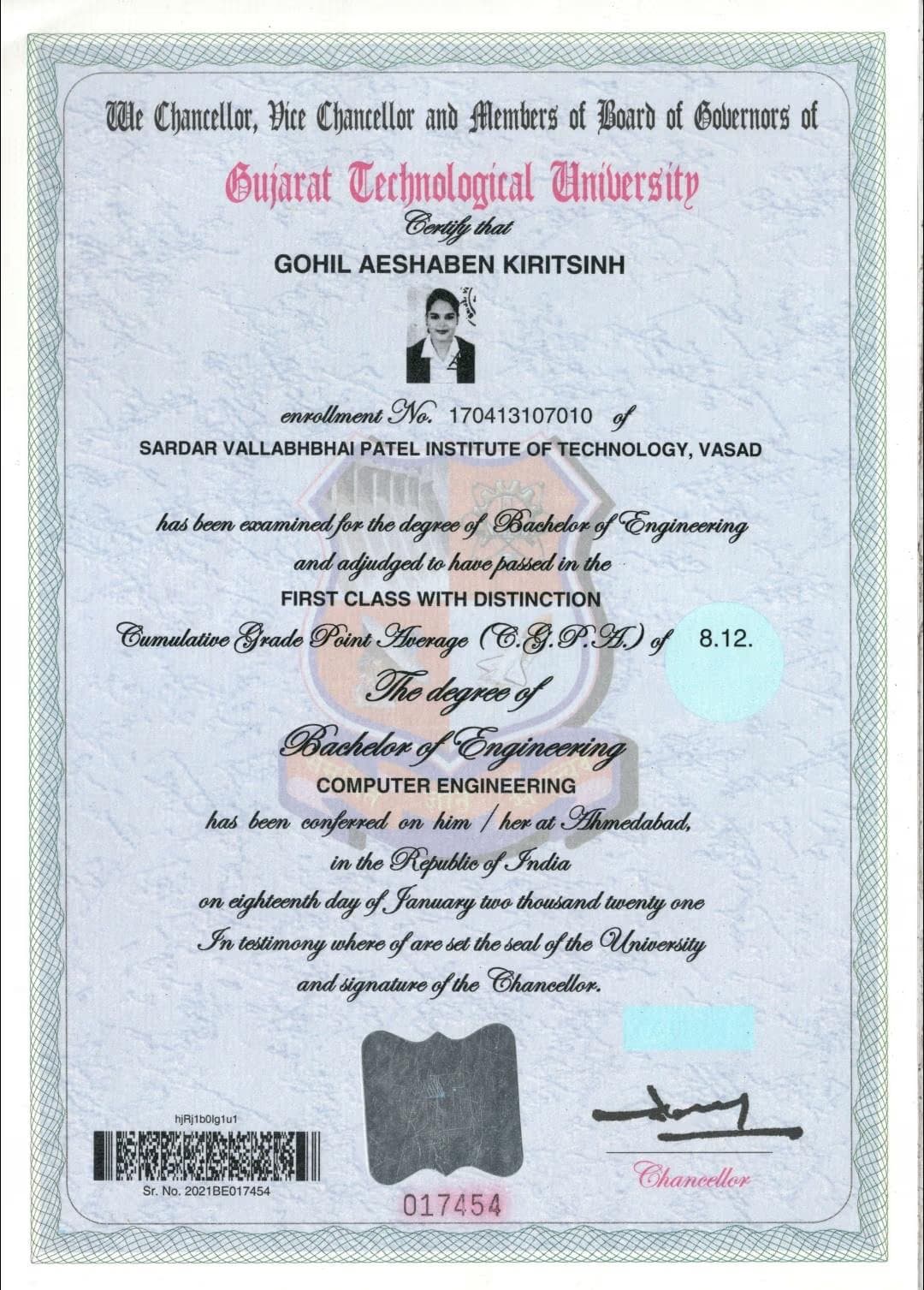 Aesha graduated from St. Clair College