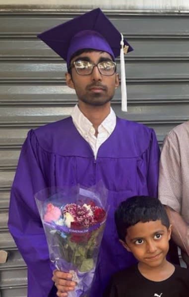 Amir graduated from Hunter College