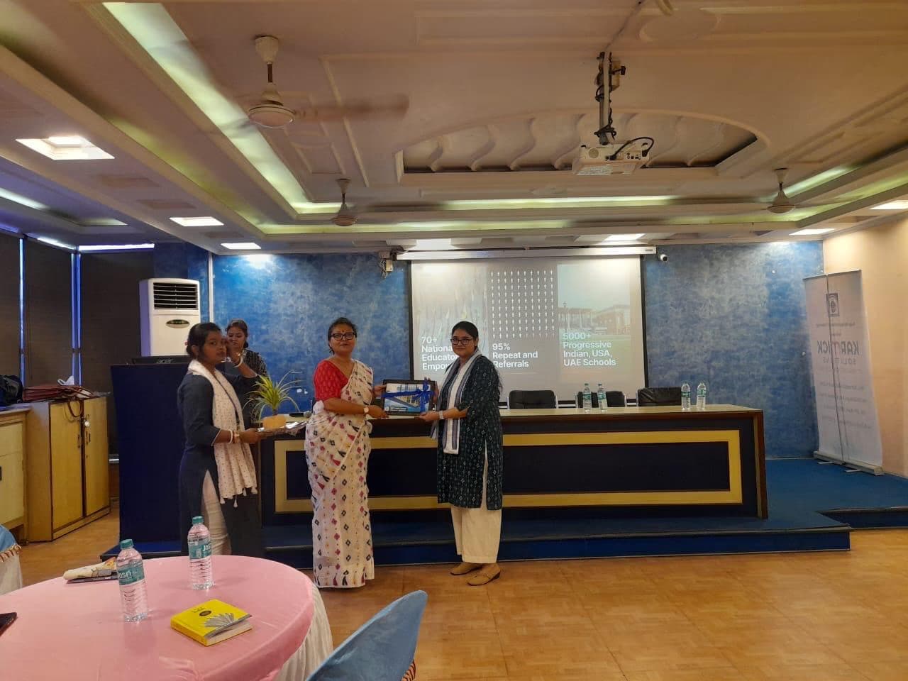 Aparna graduated from CALCUTTA