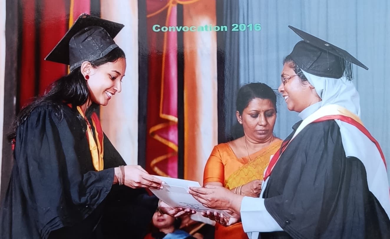 JESNA graduated from calicut