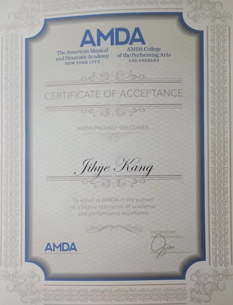 Jihye graduated from Chung-Ang University