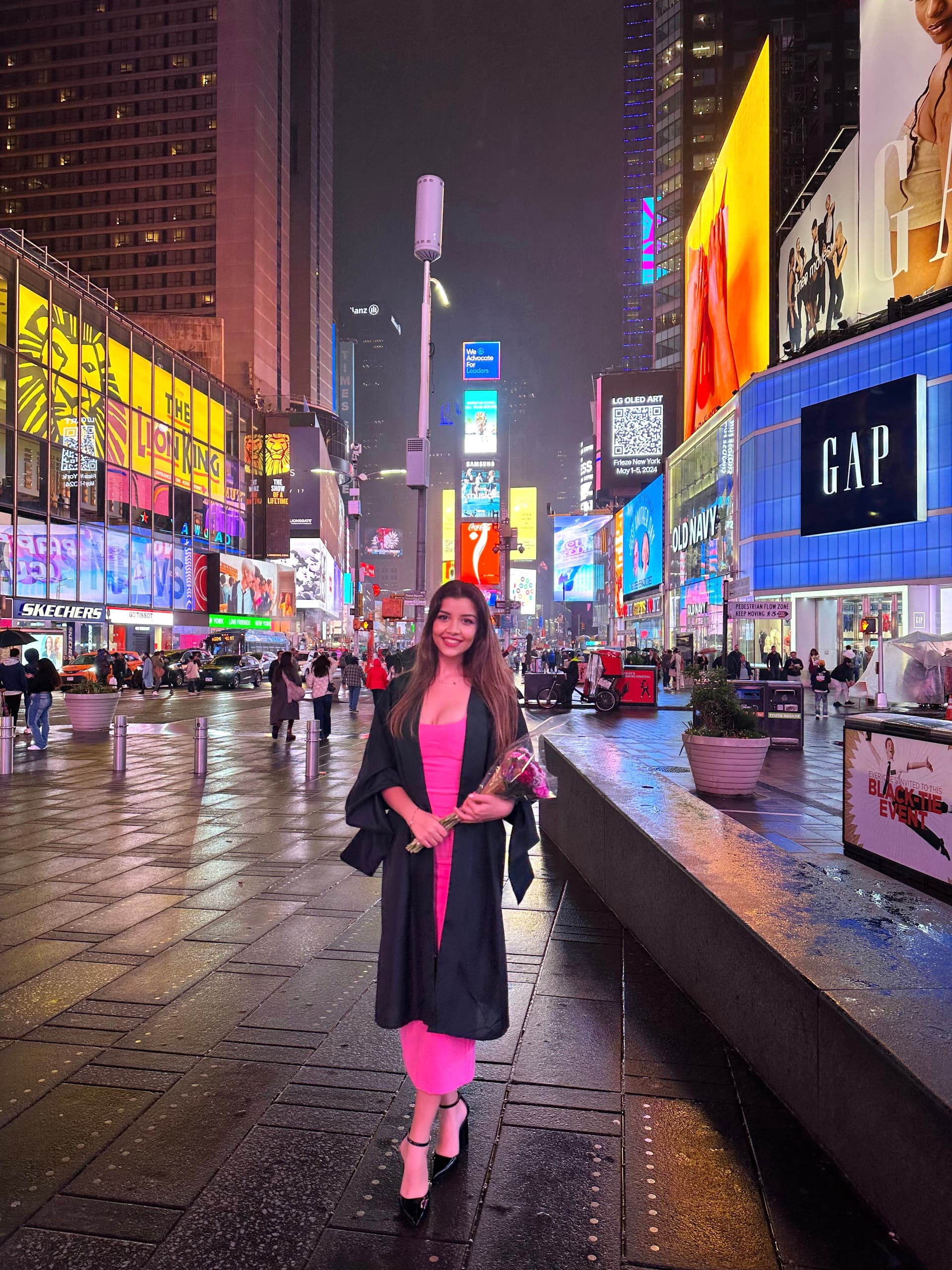 Sev graduated from The New School